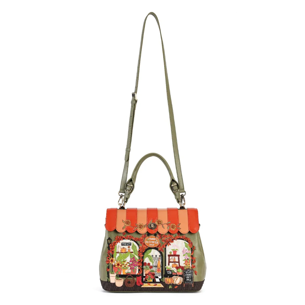 Vendula London Amber Flower Grace Bag available now