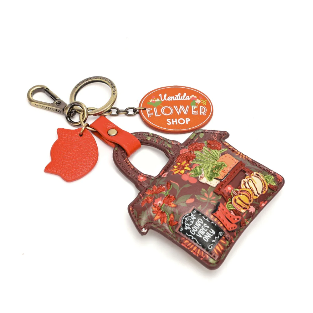 Vendula London Amber Flower Keycharm