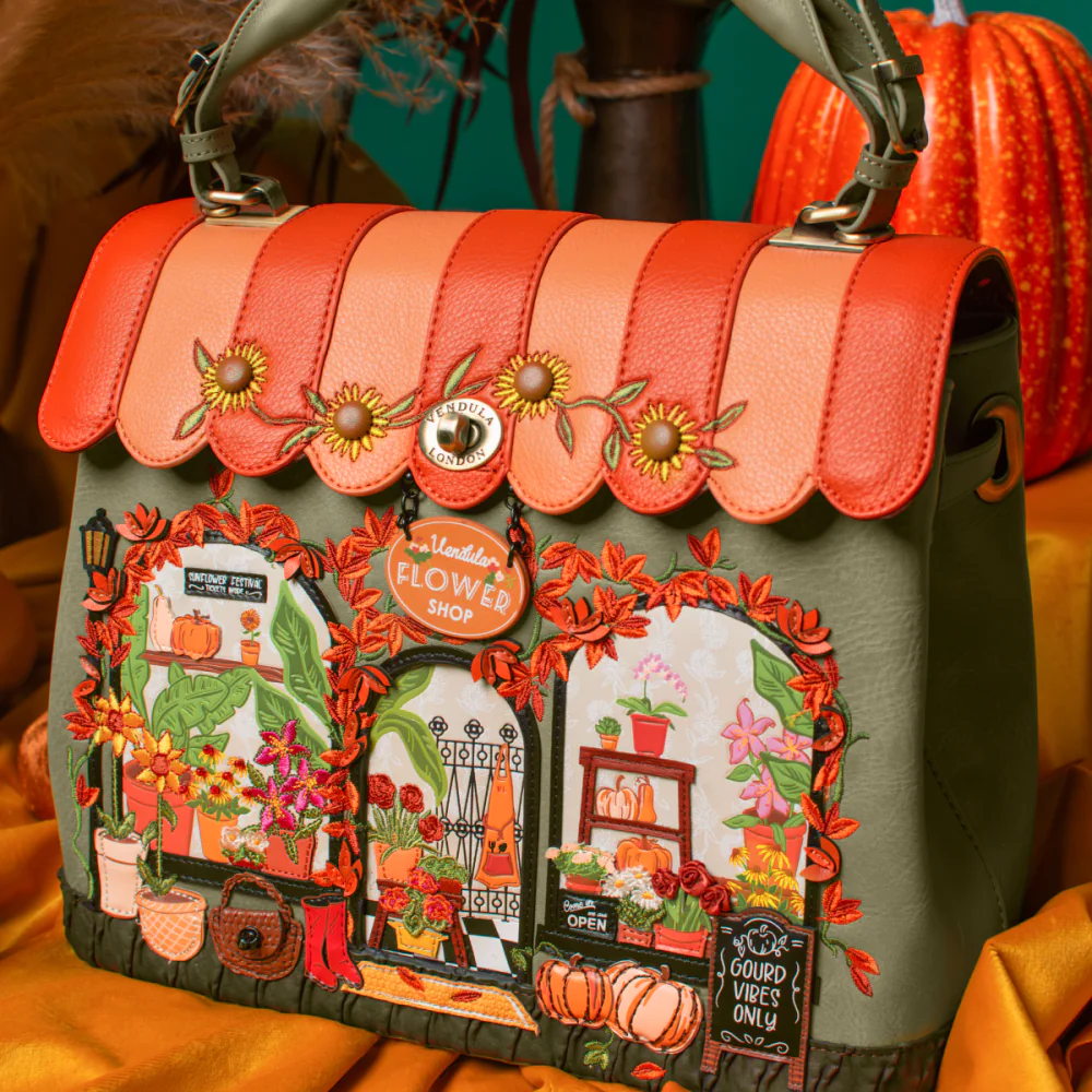 Vendula London Amber Flower Grace Bag available now