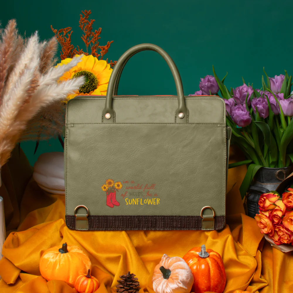 Vendula London Amber Flower Harriet Shoulder / Backpack Bag.