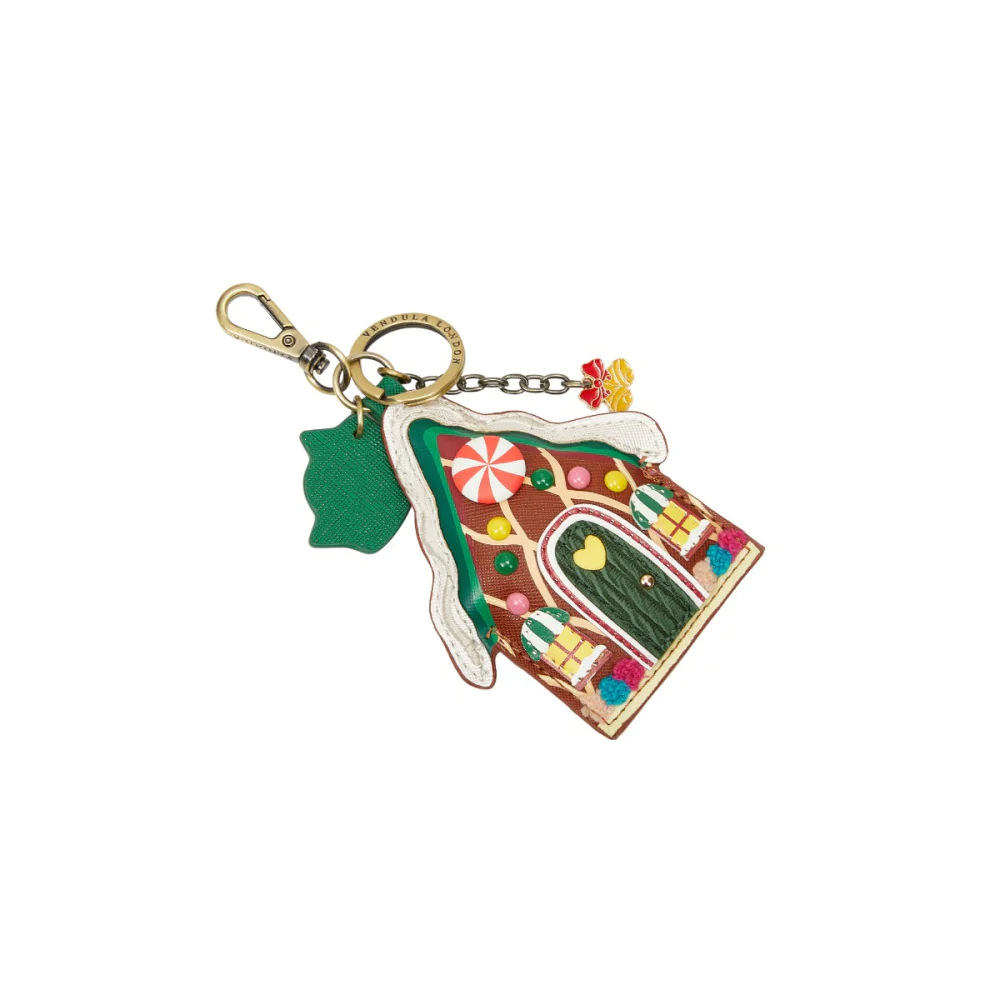 Vendula London Gingerbread House Key Charm Available Now