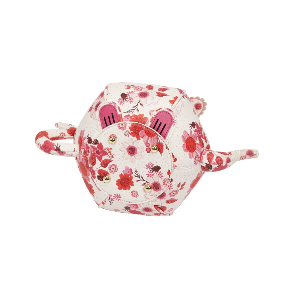 Vendula London Perfectly Pink Afternoon Tea Bus Kitty Teapot Handbag Available Now