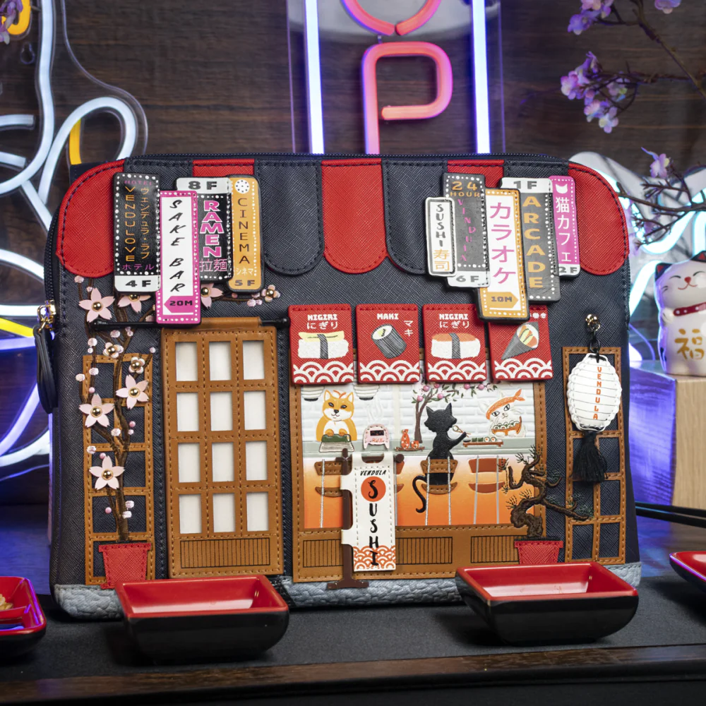 Vendula London Sushi Blue Edition Bella Bag Available Now