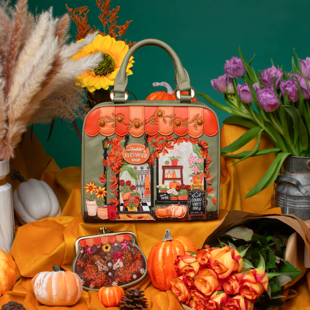 Vendula London Amber Flower Eliza Bag
