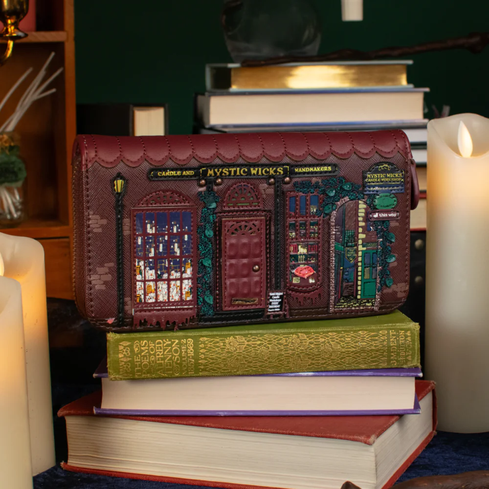 Vendula London Mystic Wicks Candle & Wandmakers Large Ziparound Wallet ( Pre Sale ) Due Oct
