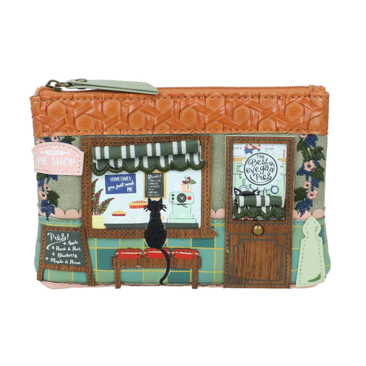 Vendula London Pie Shop Zipper Coin Key Purse ( Presale ) due late Sept / Oct