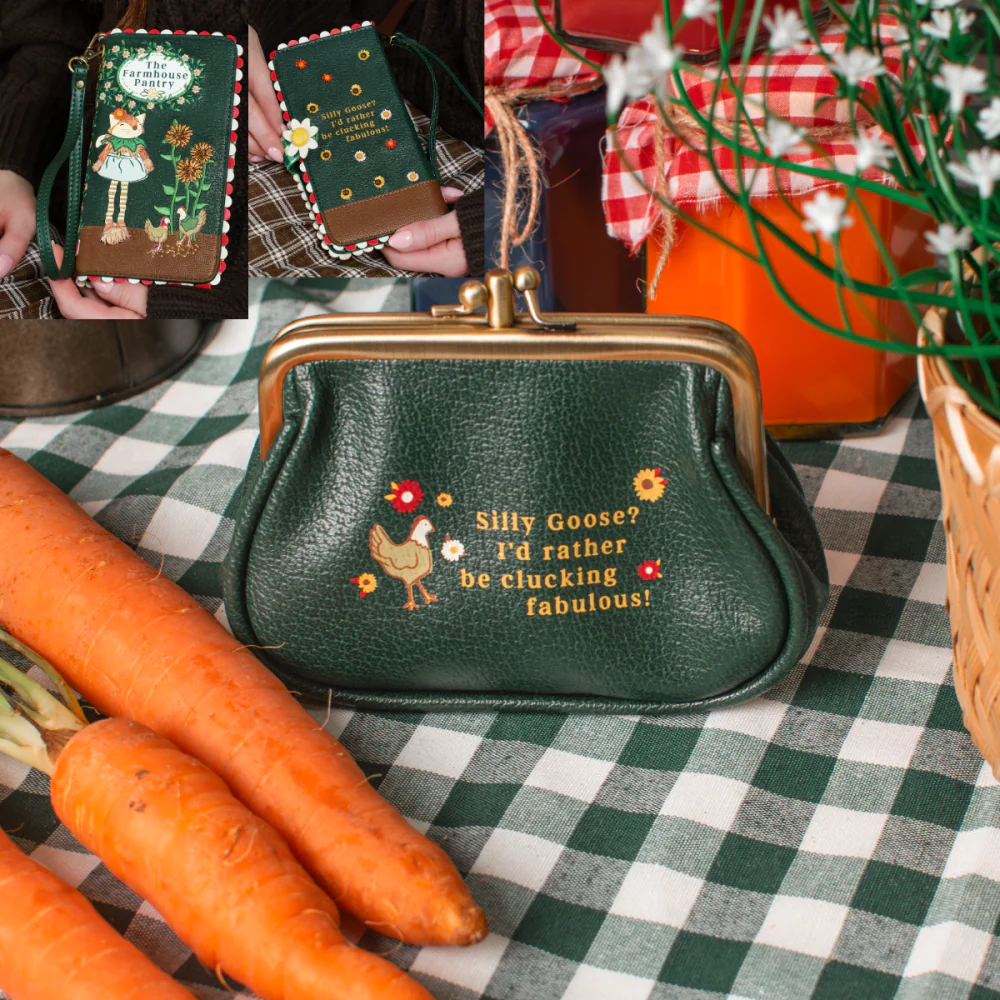 Vendula London Farmhouse Pantry Clipper Coin Purse