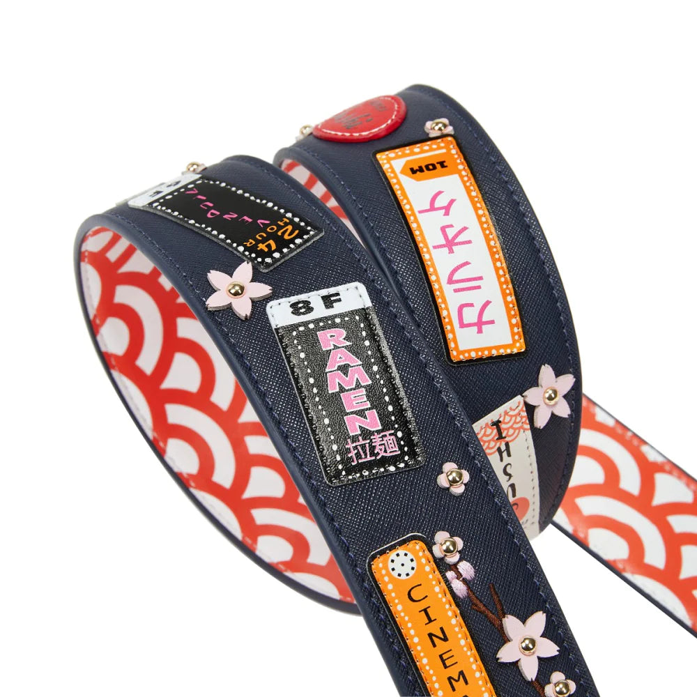 Vendulla London Sushi Blue Edition Wide Shoulder Strap Available Now