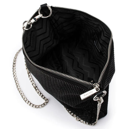 Olga berg - JORJA HOTFIX CONVERTIBLE BAG - Black