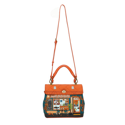 Vendula London - Sugar and Spice Coffee Shop Grace Bag (PRE ORDER)