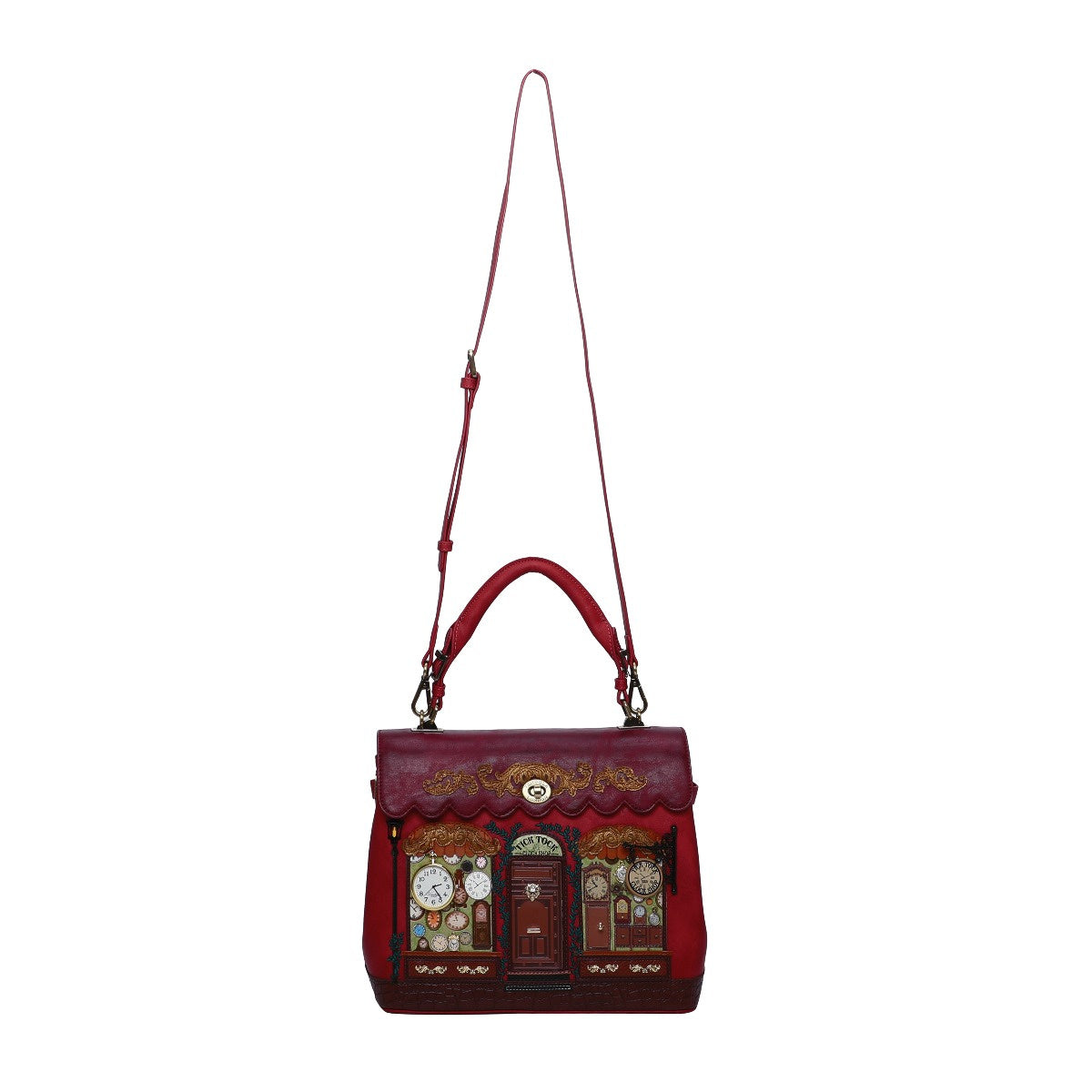 Vendula London - Tick Tock Clock Shop Grace Bag (PRE-ORDER)