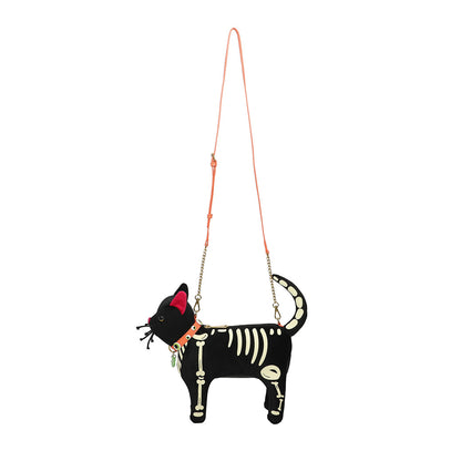 Vendula London - I-Scream Parlour Skeleton Vinnie the Cat Bag ( Pre Order )