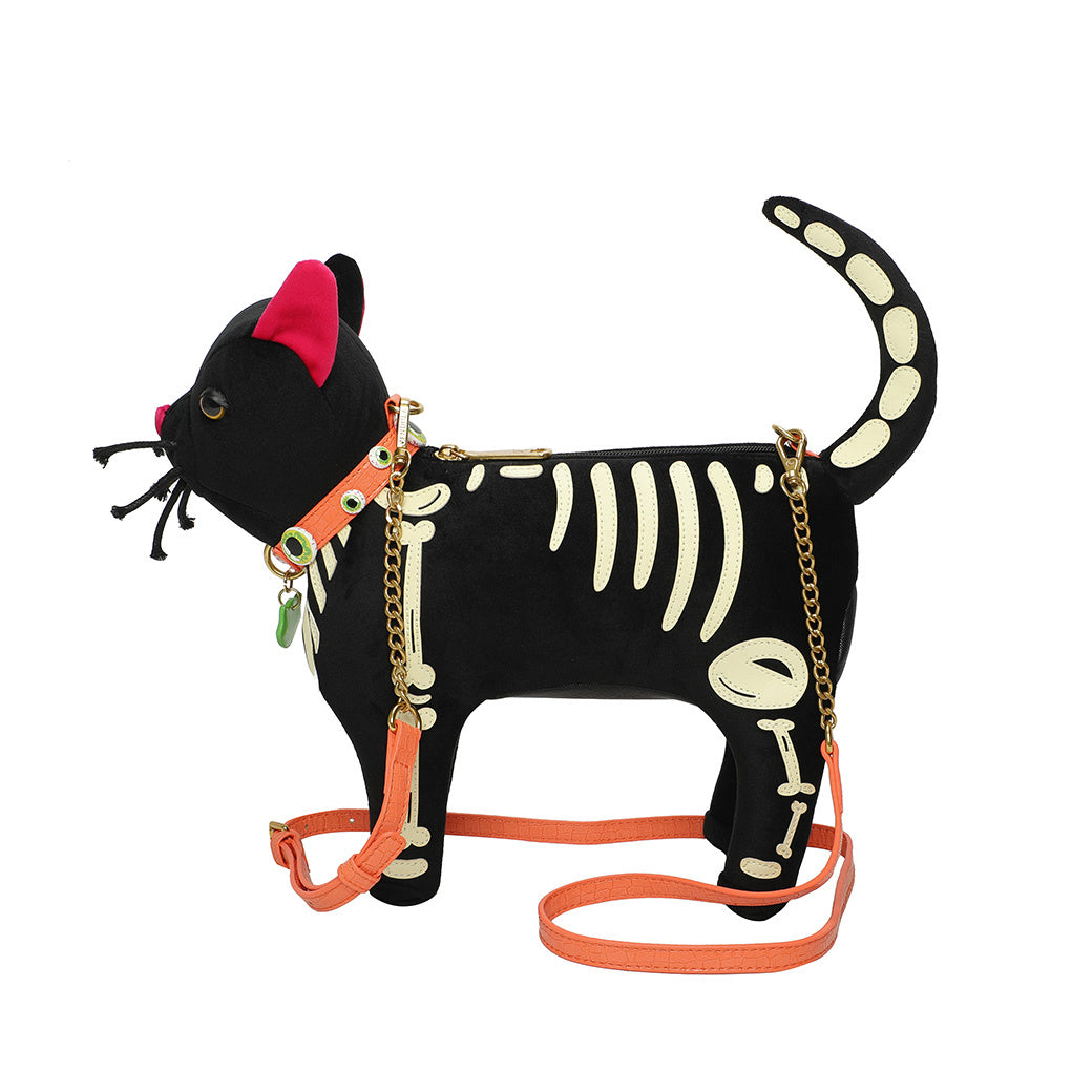 Vendula London - I-Scream Parlour Skeleton Vinnie the Cat Bag ( Pre Order )