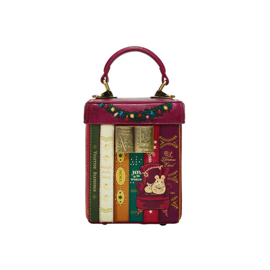 Vendula London Christmas Library Book Box Bag - Available Now