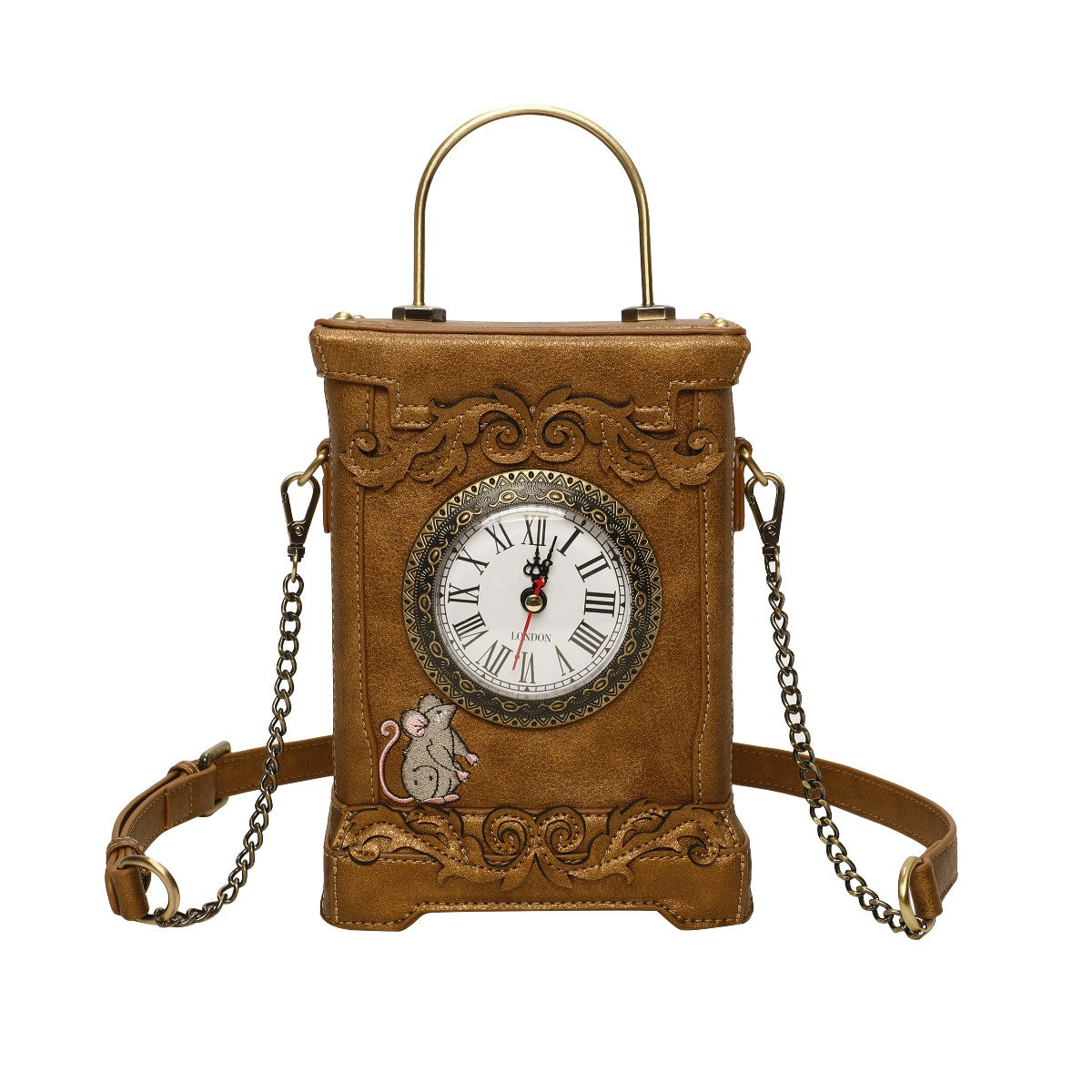 Vendula London - Tick Tock Clock Shop Carriage Clock Bag (PRE-ORDER)