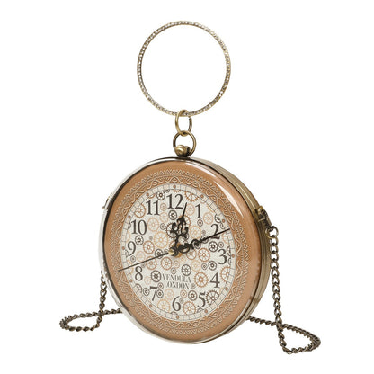 Vendula London - Tick Tock Clock Shop Pocket Watch Bag (PRE-ORDER)