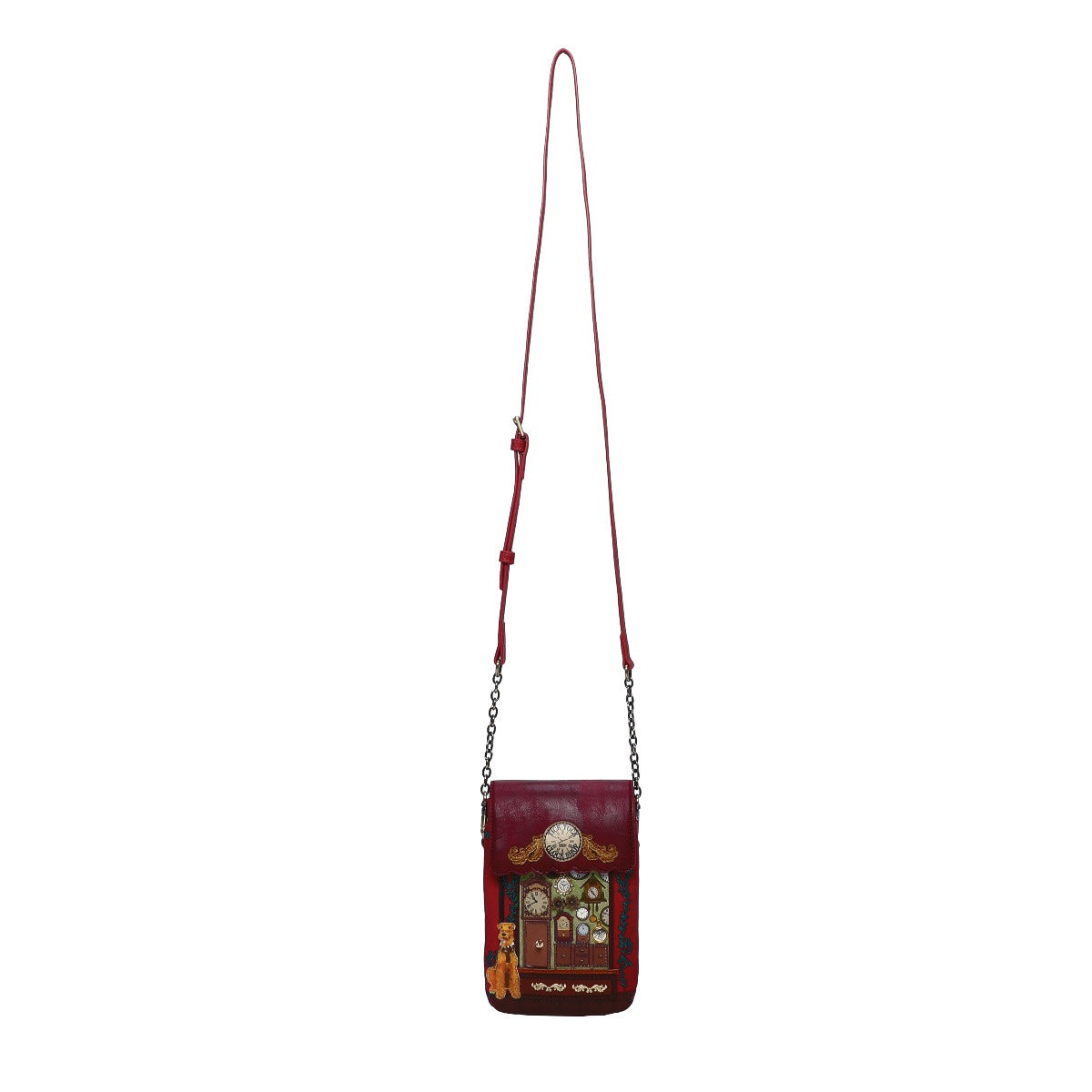 Vendula London - Tick Tock Clock Shop Phone Pouch (PRE-ORDER)