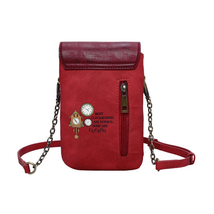 Vendula London - Tick Tock Clock Shop Phone Pouch (PRE-ORDER)