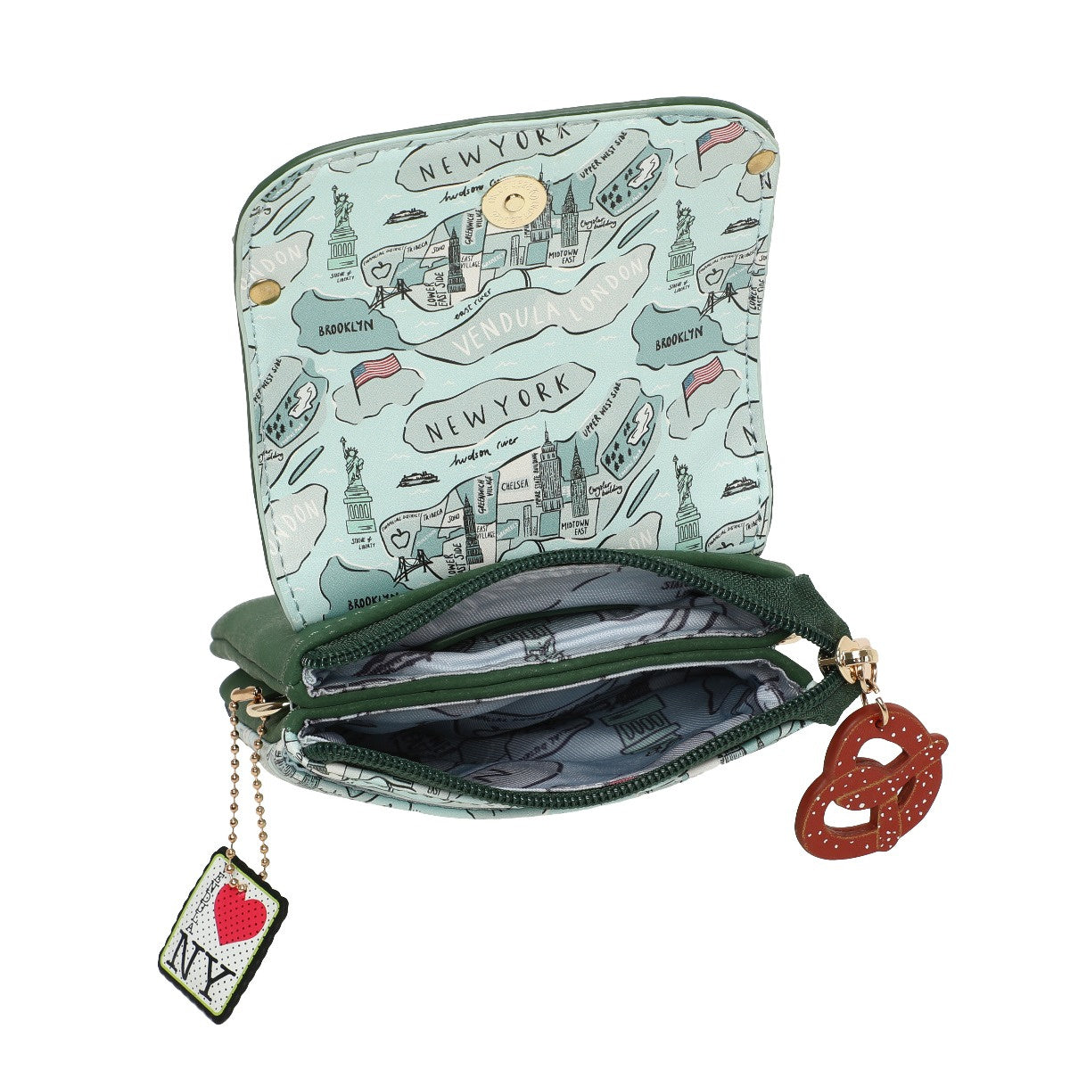 Vendula London - New York City Cats & Corgis Phone Pouch