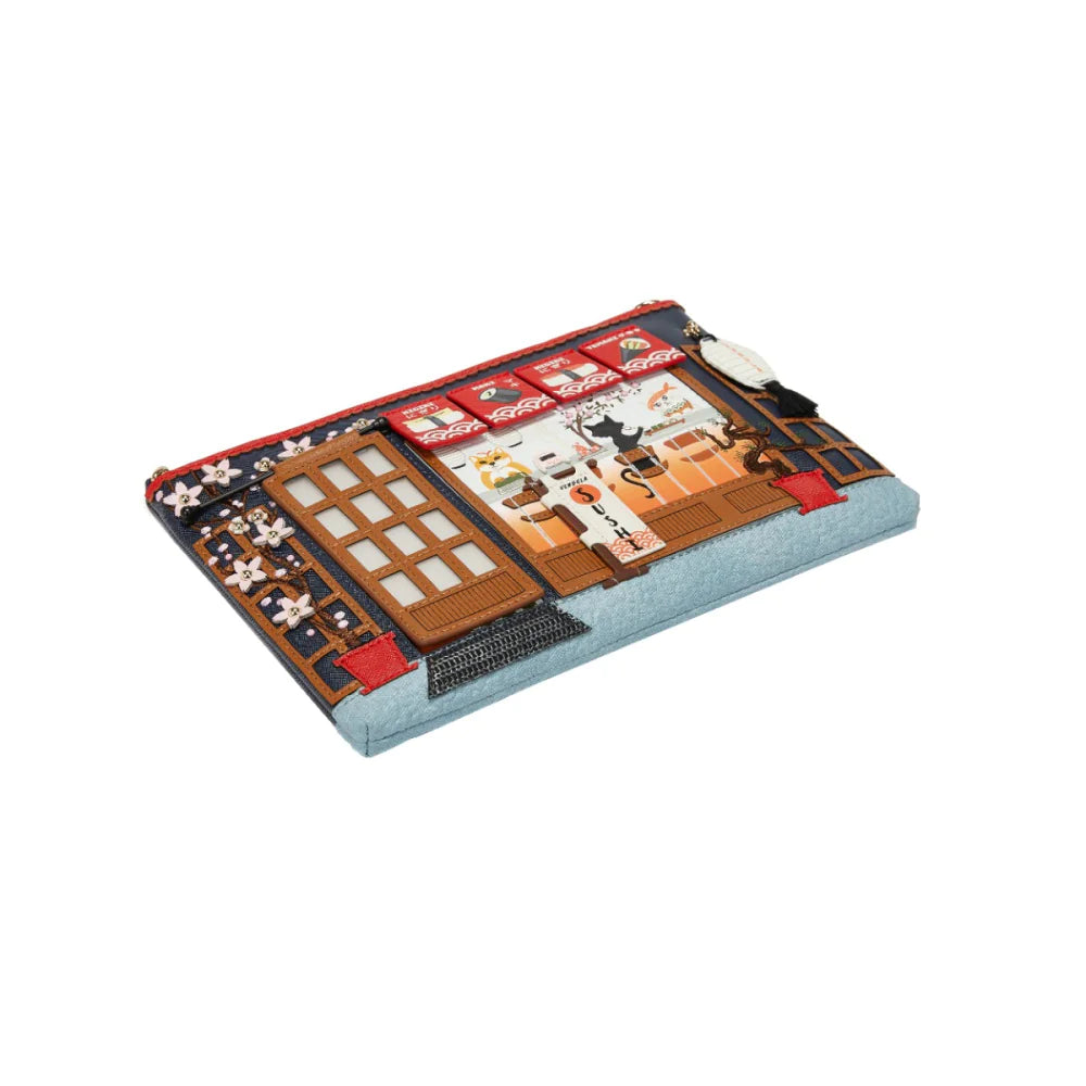 Vendula London Sushi Blue Edition Kate Pouch Bag Available Now