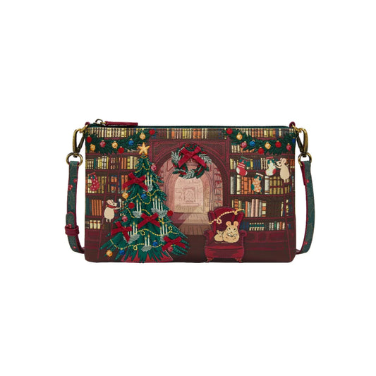Vendula London Christmas Library Kate Pouch Bag - Available Now