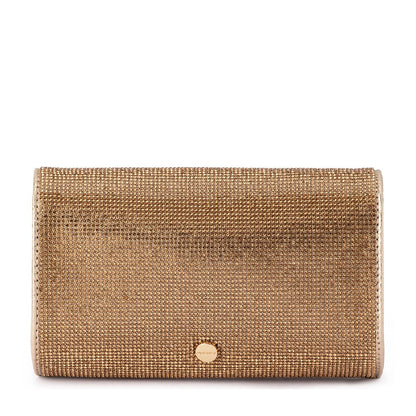 Olga Berg - NICO CRYSTAL CLUTCH - Gold