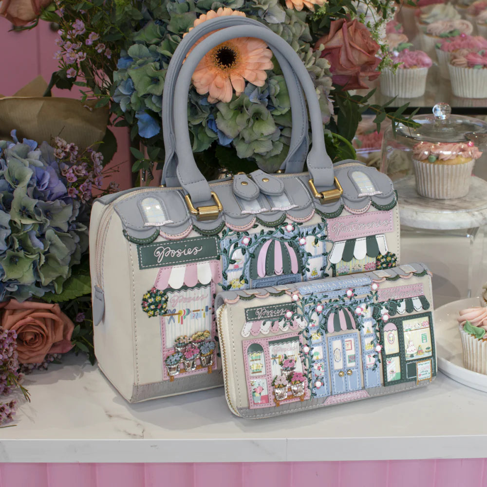 Vendula London Posies & Patisseries Large Zip Wallet Available Now