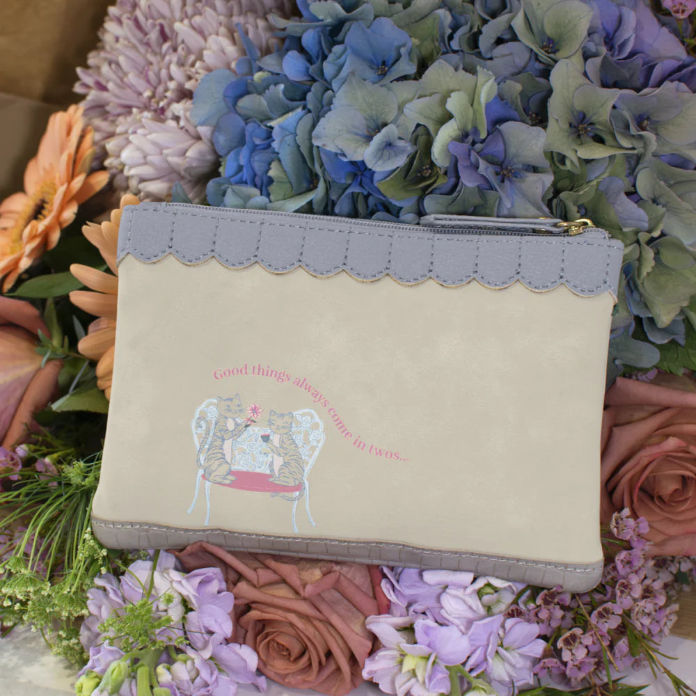 Vendula London Posies & Patisseries Zipper Coin Purse Available N ow