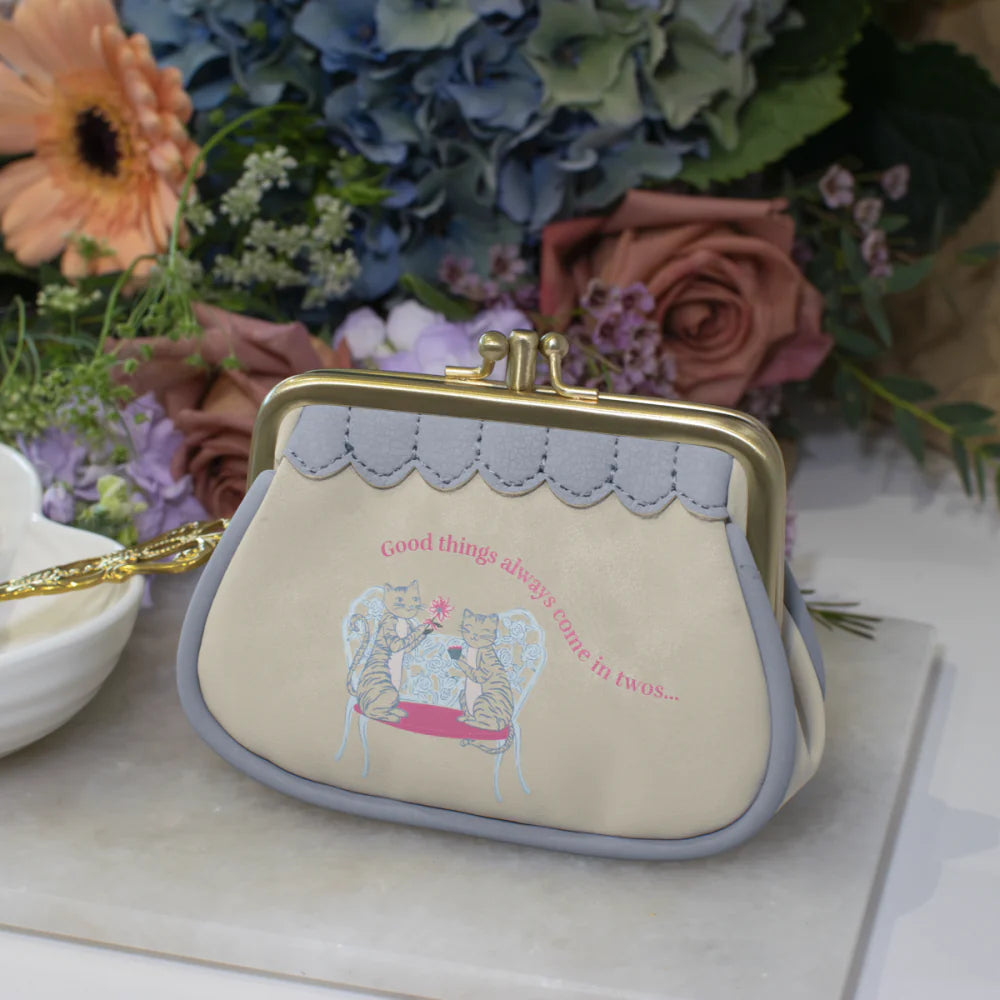 Vendula London Posies & Patisseries Clipper Coin Purse Available Now