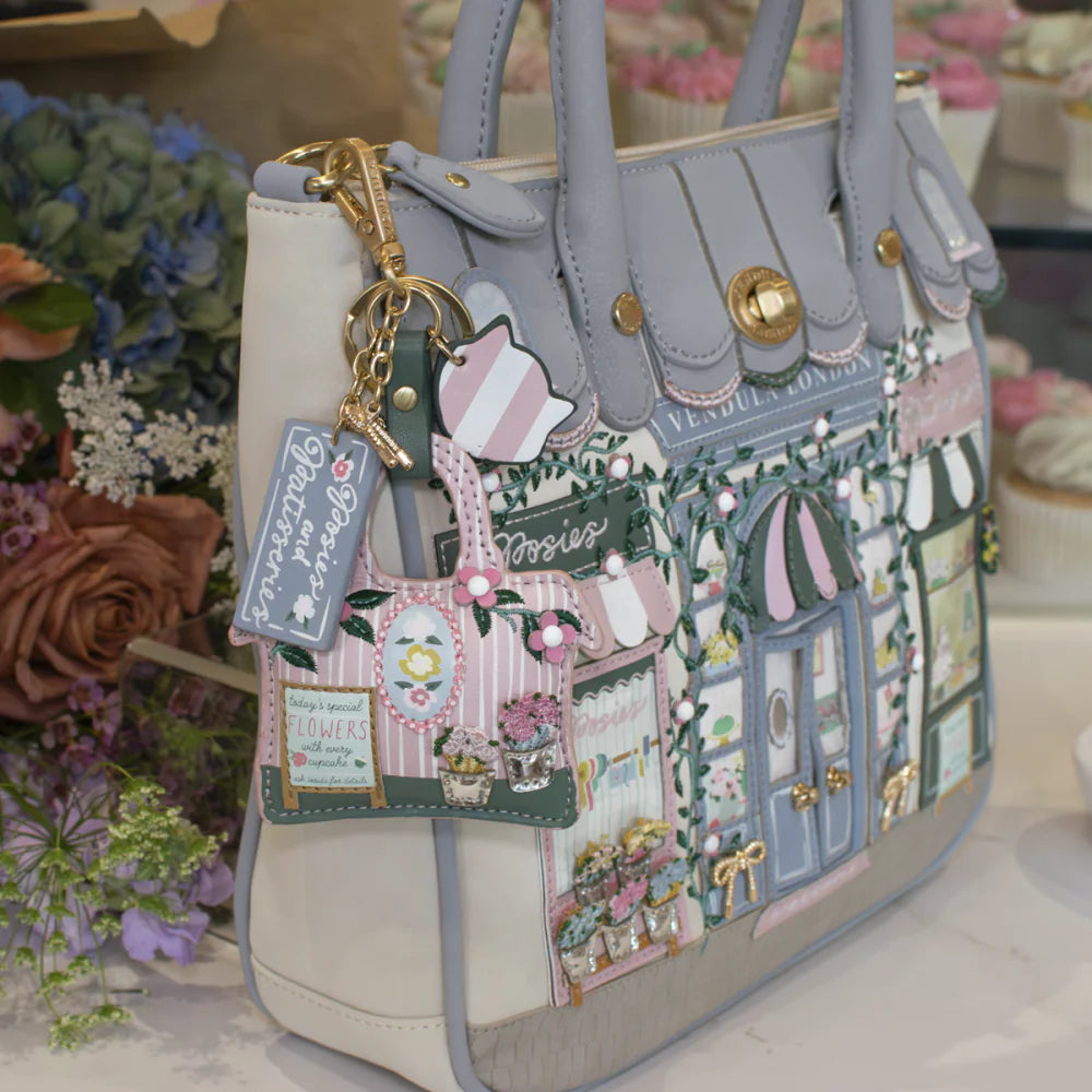 Vendula London Posies & Patisseries key Charm available Now