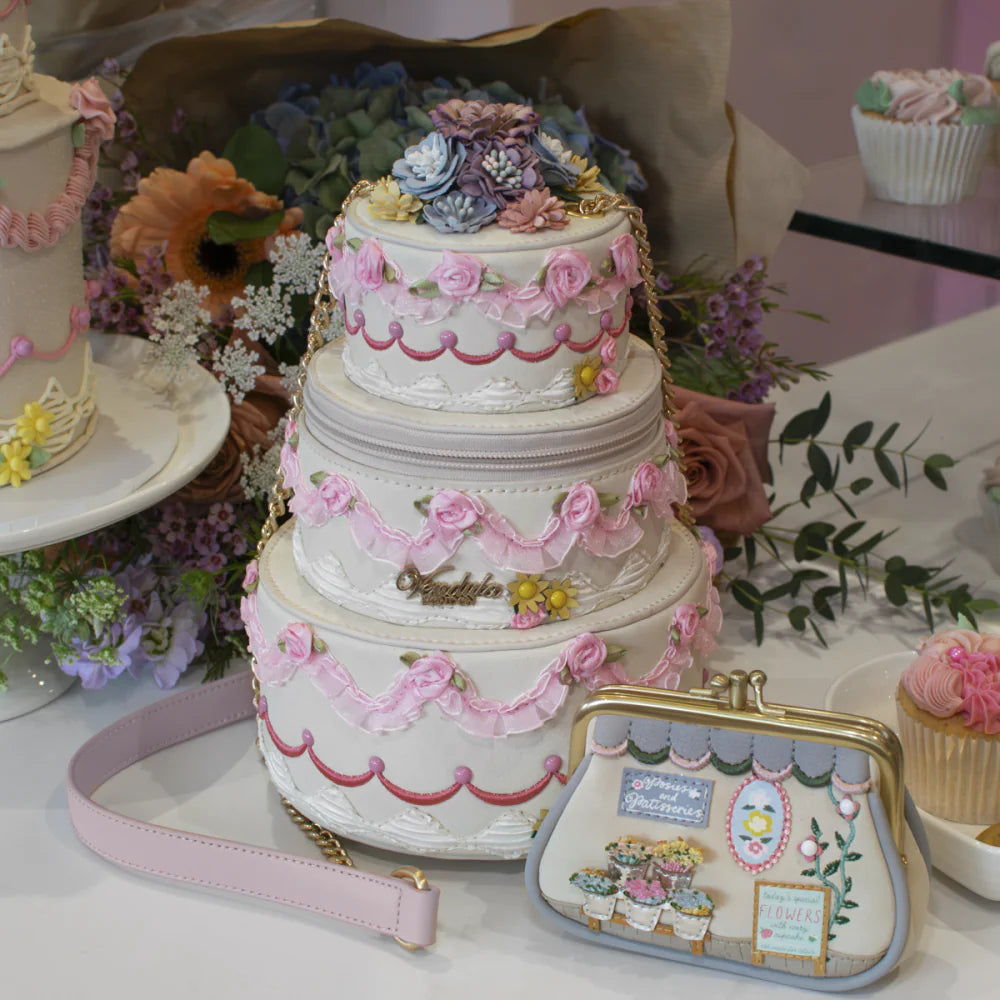 Vendula London Posies & Patisseries Clipper Coin Purse Available Now