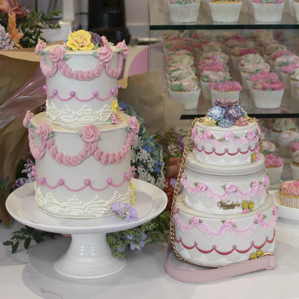 Vendula London Posies & Patisseries Cake Bag Available Now
