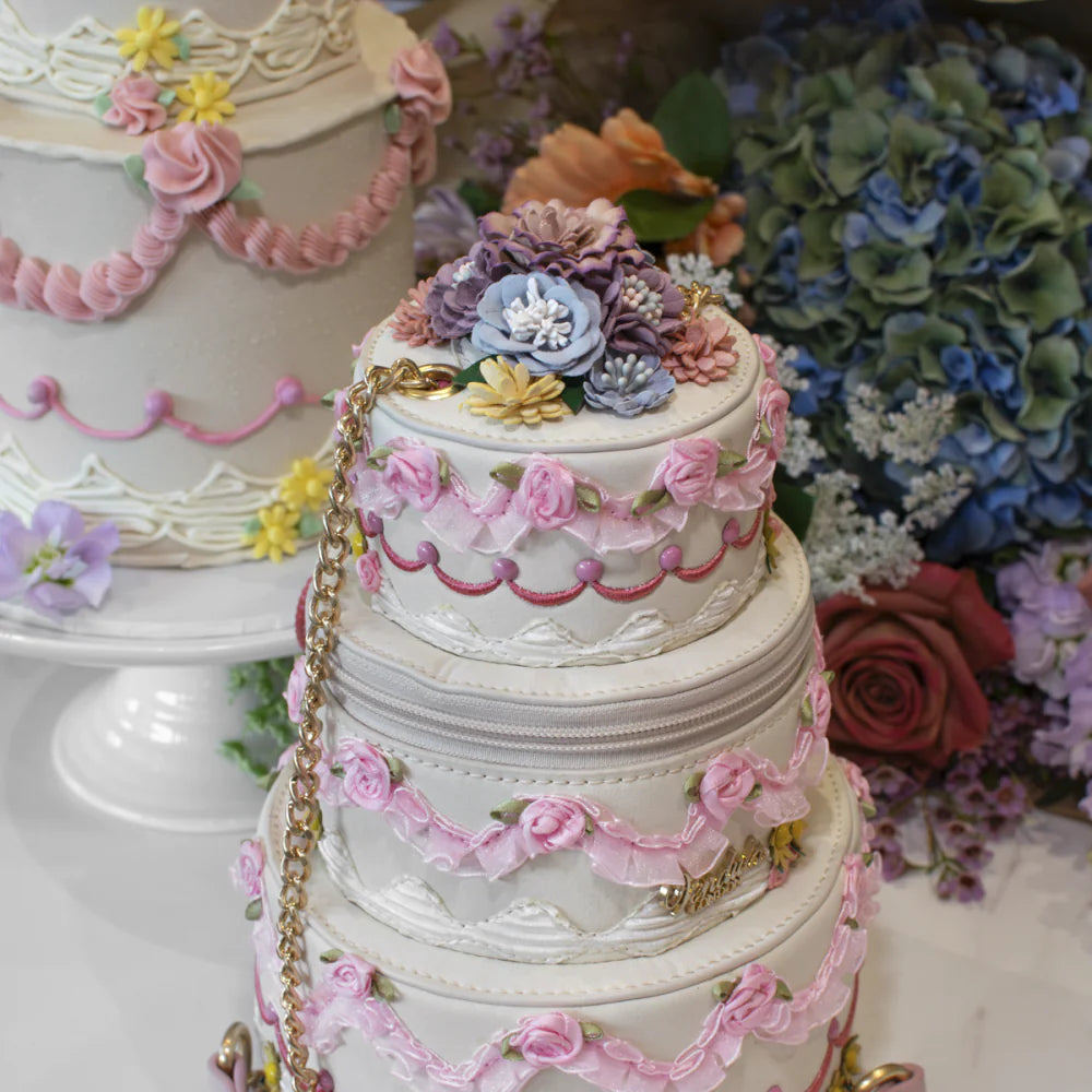 Vendula London Posies & Patisseries Cake Bag Available Now