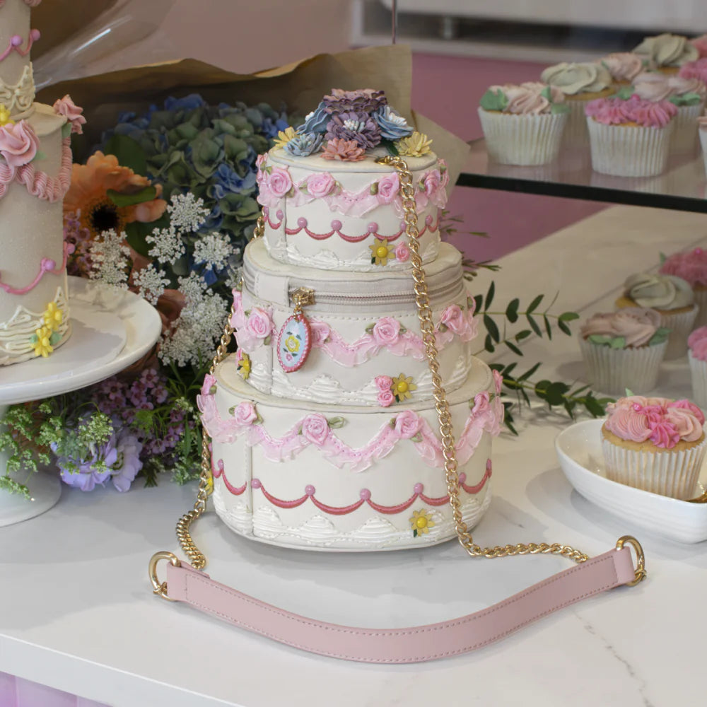 Vendula London Posies & Patisseries Cake Bag Available Now