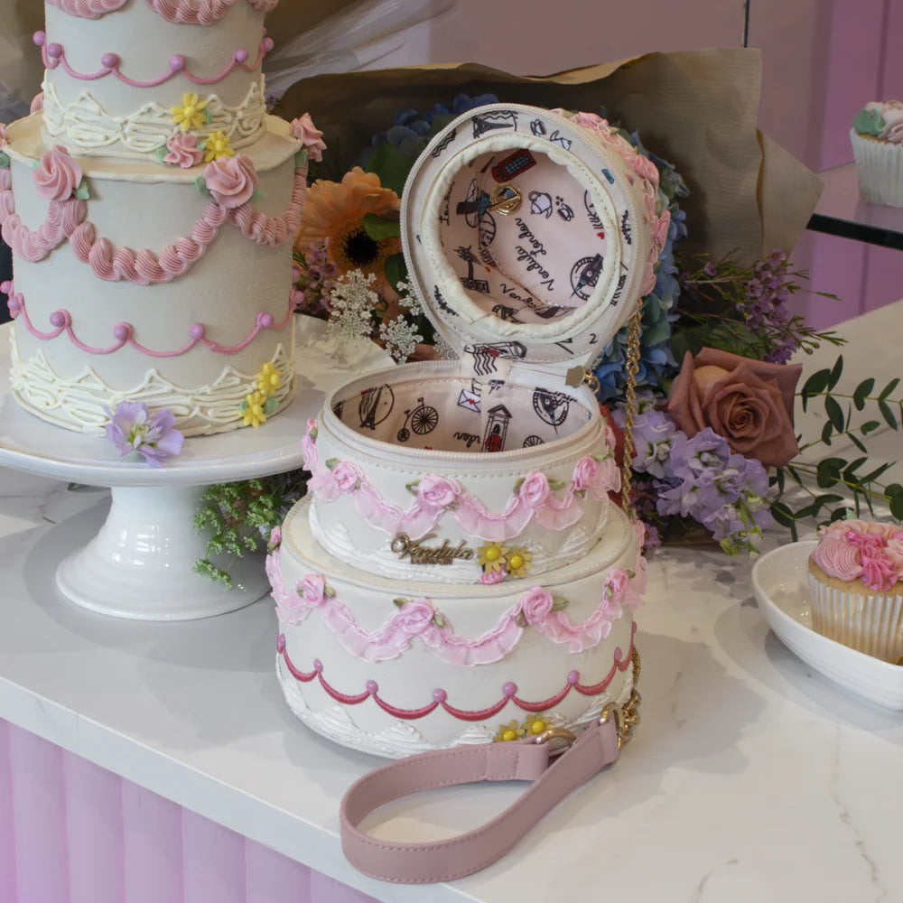 Vendula London Posies & Patisseries Cake Bag Available Now