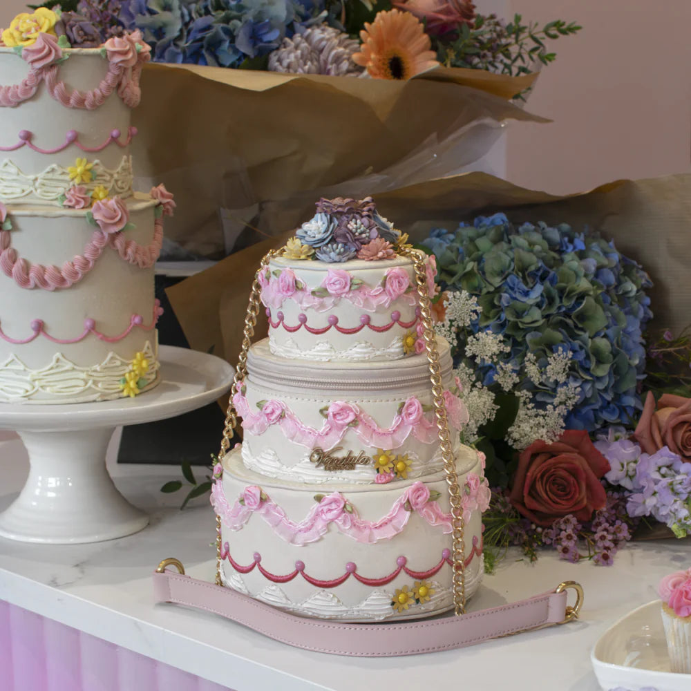 Vendula London Posies & Patisseries Cake Bag Available Now