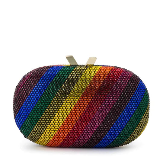 Olga Berg - POT OF GOLD RAINBOW BAG - Rainbow