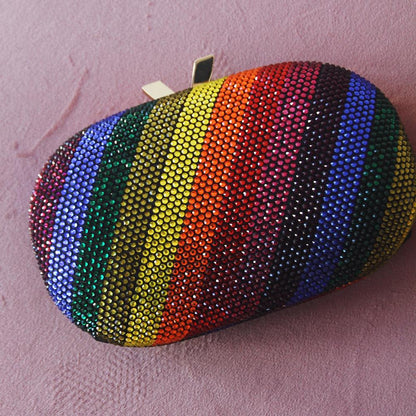 Olga Berg - POT OF GOLD RAINBOW BAG - Rainbow