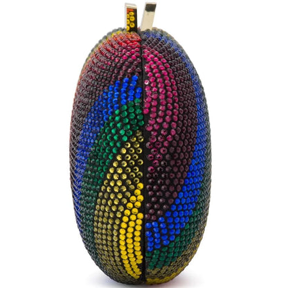 Olga Berg - POT OF GOLD RAINBOW BAG - Rainbow