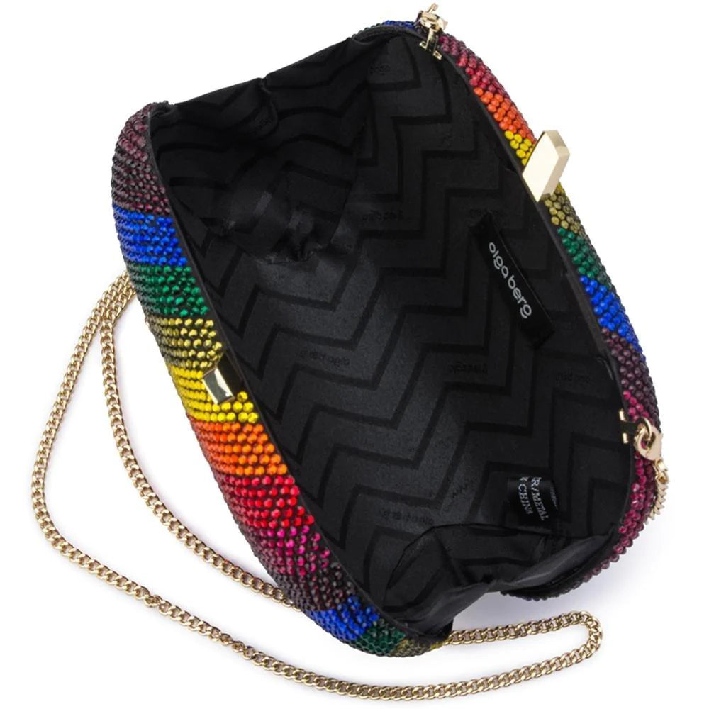 Olga Berg - POT OF GOLD RAINBOW BAG - Rainbow