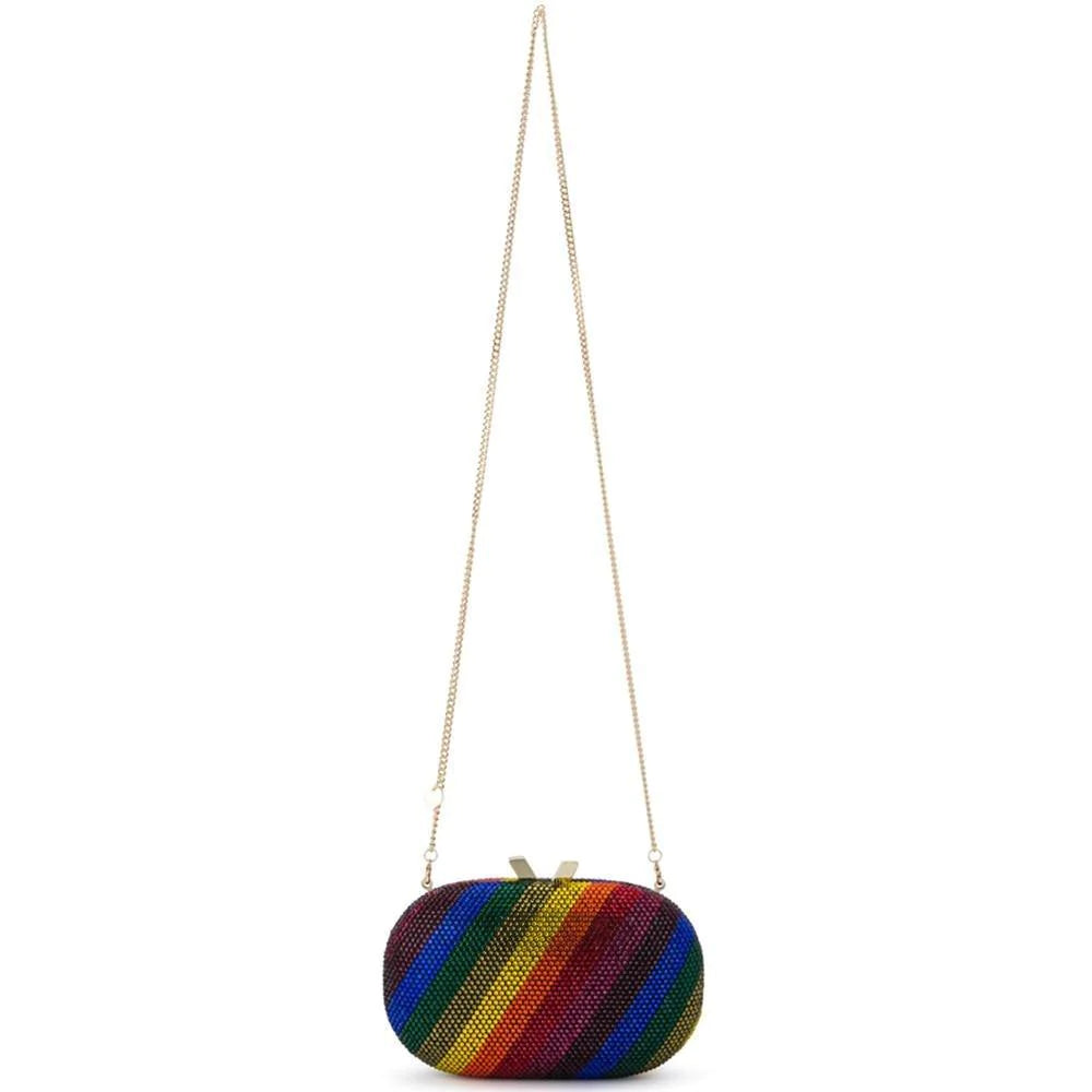 Olga Berg - POT OF GOLD RAINBOW BAG - Rainbow