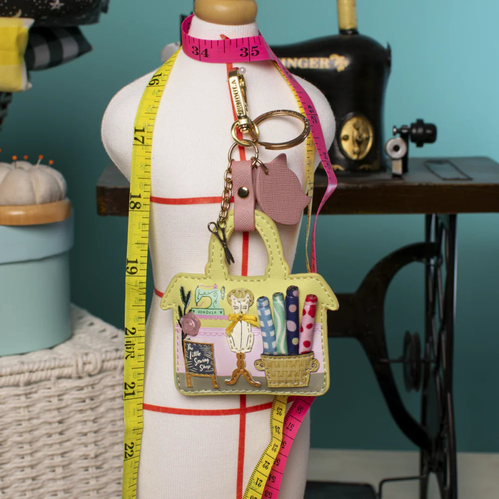 Vendula London Sewing Shop Raspberry Edition Key Charm Available Now!