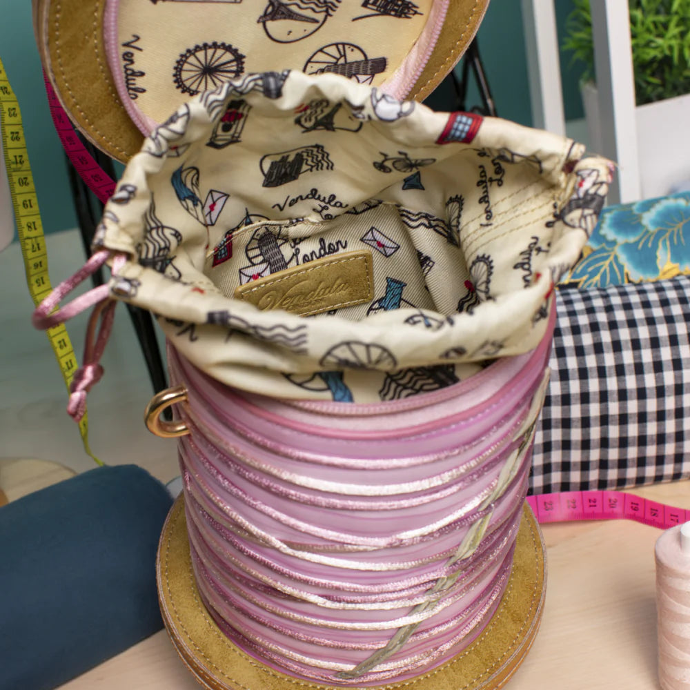 Vendula London Sewing Shop Raspberry Edition Cotton Reel Arriving Soon SOLD OUT
