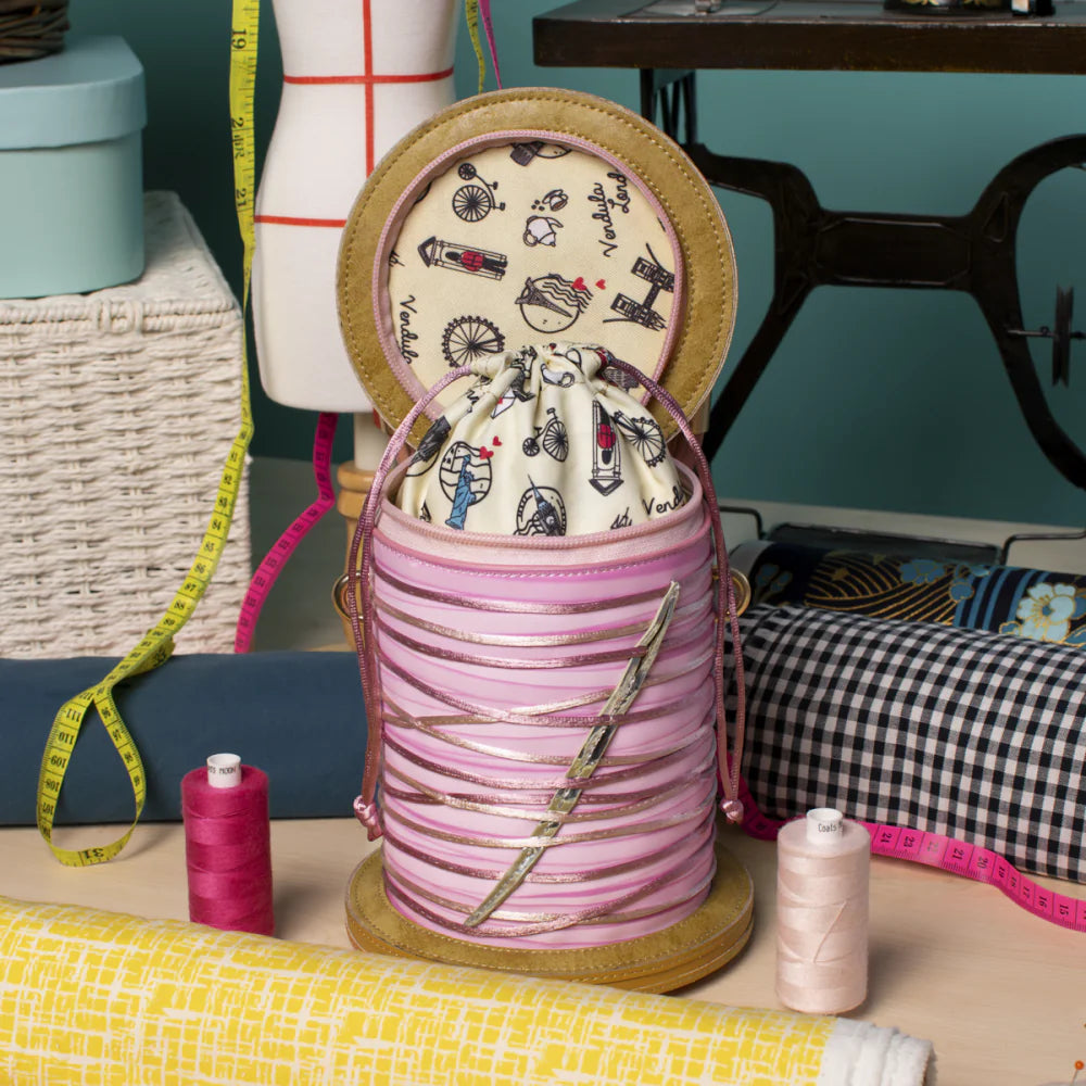 Vendula London Sewing Shop Raspberry Edition Cotton Reel Arriving Soon SOLD OUT