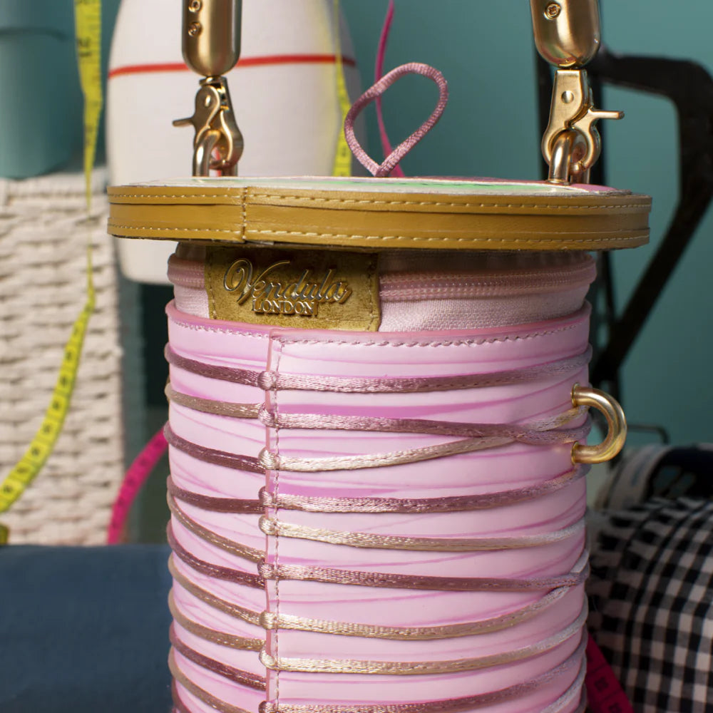 Vendula London Sewing Shop Raspberry Edition Cotton Reel Arriving Soon SOLD OUT