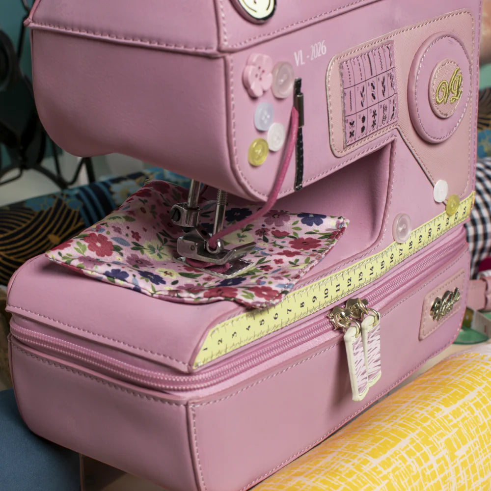 Vendula London Sewing Shop raspberry edition Sewing Machine Bag SOLD OUT