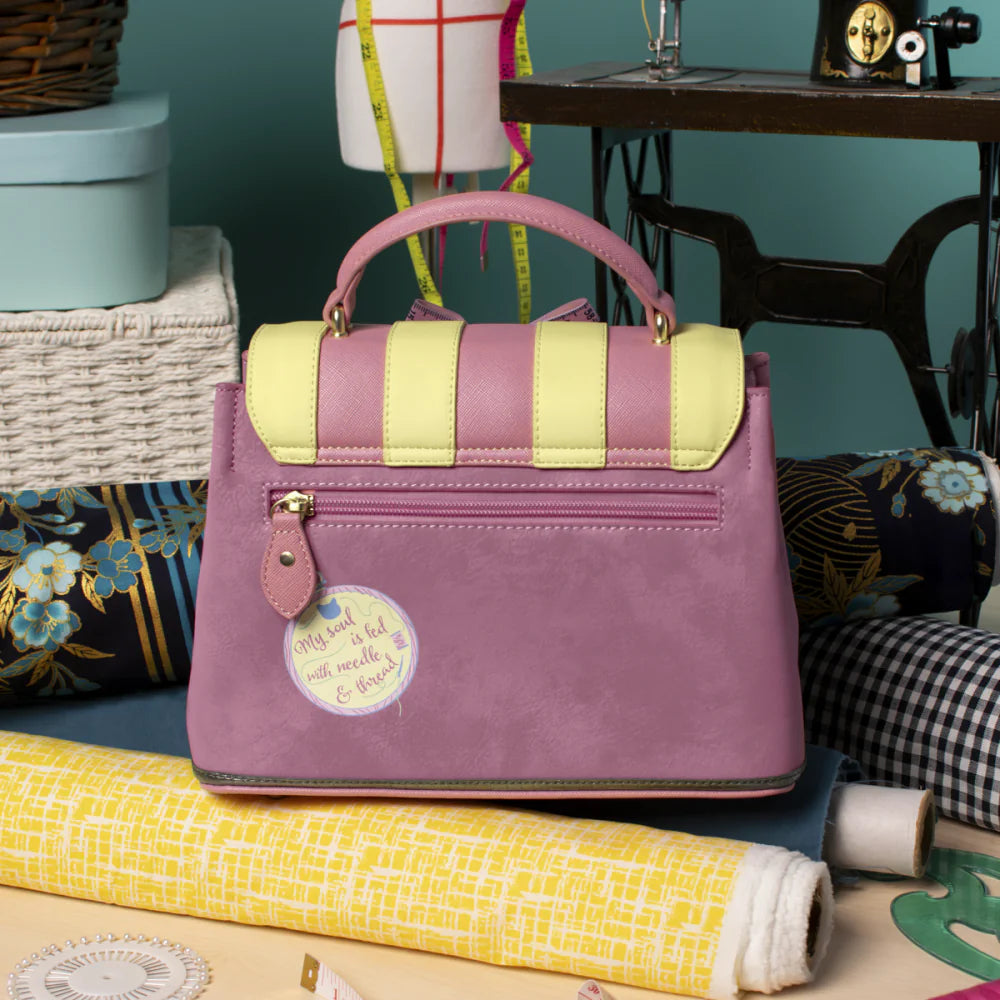 Vendula London Sewing Shop Raspberry Edition Mini Grace Bag Available Now
