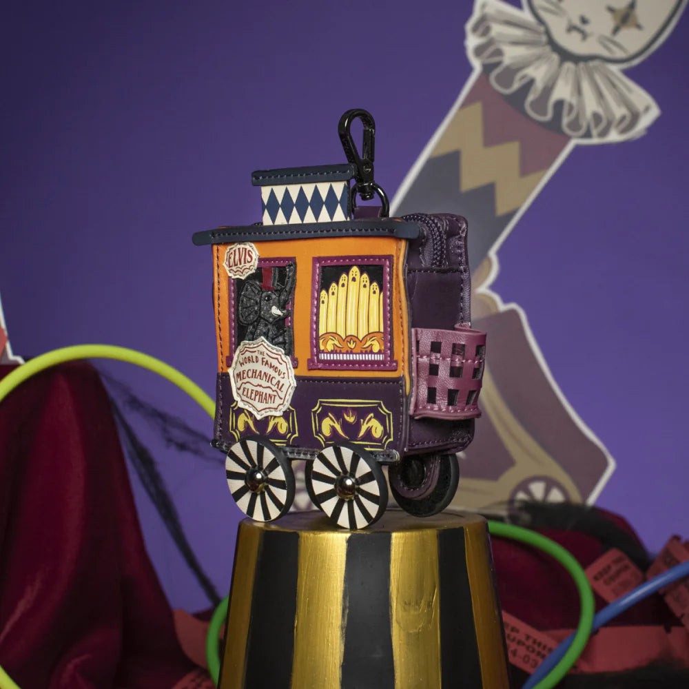 Vendula London Skelecat’s Travelling Ghost Train Carriage Coin Purse Available Now