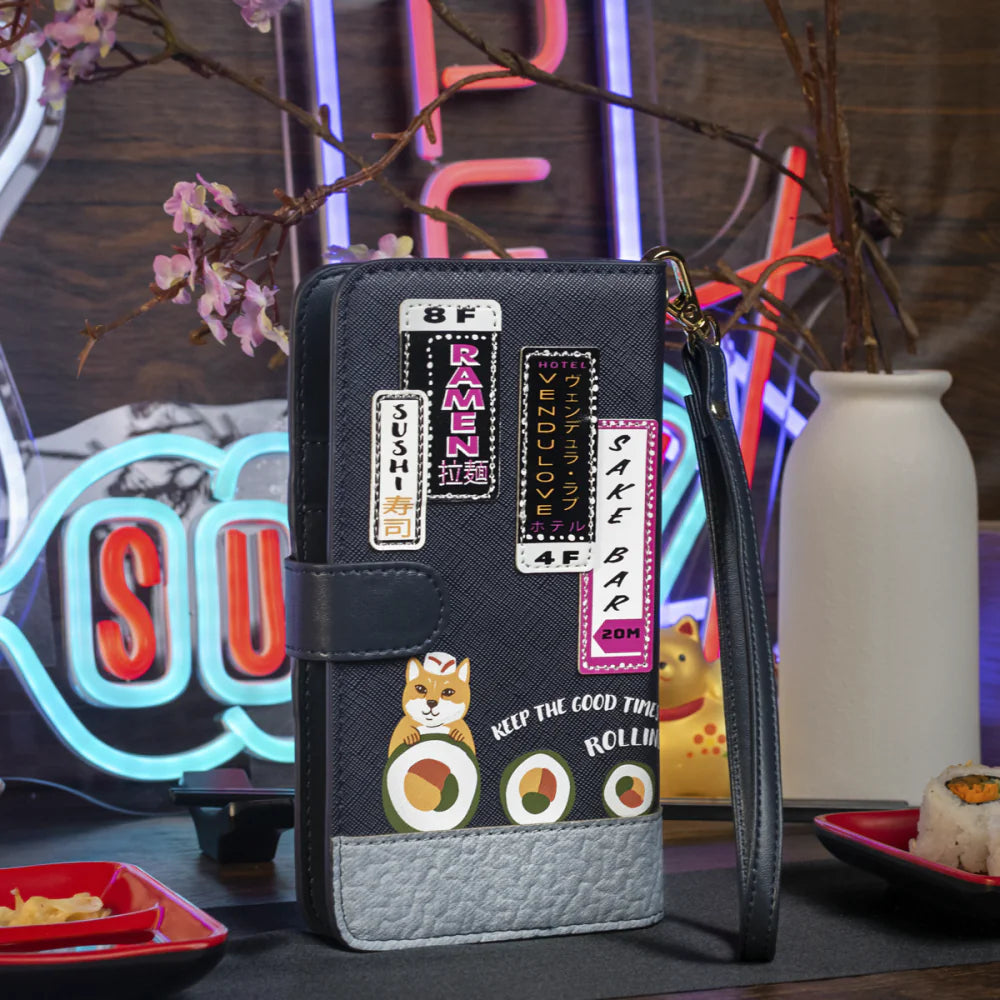 Vendula London Sushi Blue Edition Universal Flip Phone Cover Available Now