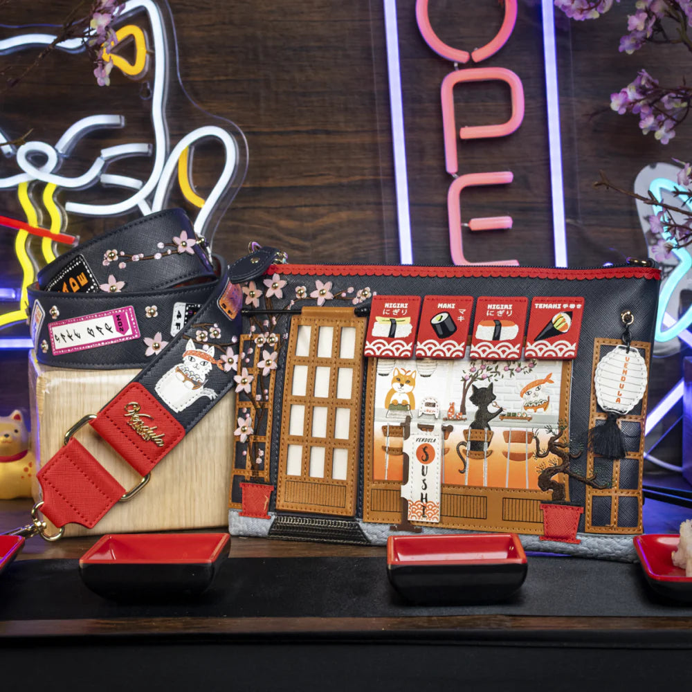 Vendulla London Sushi Blue Edition Wide Shoulder Strap Available Now